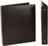 JAM PAPER Premium Crocodile Textured 1 inch Binder - Black 3 Ring Binder - Sold Individually by JAM Paper