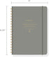 Fringe Studio Standard Spiral Notebook, Faux Leather, Medium (962070), Multicolor