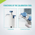 LICHEN 2-10ml Lab Micropipette Pipettors, Single Channel Adjustable High Accurate Volume for Laboratory