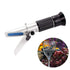 0-25% 0-40% Scale Range Volume Brix Portable Beer Refractometer Handheld Alcohol Refractometer with ATC for Distilled