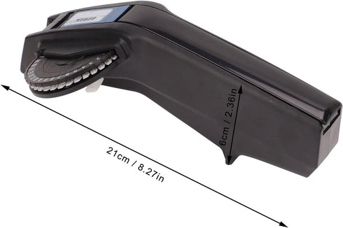 Manual Label Printer, Clear Number Letter Embossing Label Maker, Durable One Hand Operation