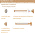 HBGFHG 360 1PCS) Rotatable Wooden Led Wall Lamp Magnetic USB Rechargeable Wall Sconces Battery Operated Led Night Light