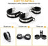 Universal TMKOOL 10 Pack Stainless Steel 1/2" Cable Rubber Cushioned Clamp, Insulated Metal Clamp for Tube Installation