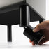 Tophacker 4 20cm/8in Aluminium Reinforced Support Legs, Pieces Furniture Sofa Legs, Cabinet Legs Adjustable in Height
