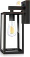 SHINE HAI Dusk to Dawn Outdoor Wall Lantern, Exterior Sensor Light Fixture