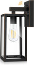 SHINE HAI Dusk to Dawn Outdoor Wall Lantern, Exterior Sensor Light Fixture