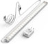 ASOKO Under Cabinet Led Lighting, 12 Inch Light Strip Bar, Daylight White