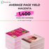 TCT Premium Compatible Toner Cartridge for HP 125A CB543A Magenta, Works with CP1215 CP1515N CP1518NI, CM1312 Printers