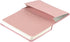 Classic Leather Notebook Journal, Hardcover, Quartz Pink, 240 Ruled Pages, Pocket Size (3.8" x 5.7"), Inspire Collection