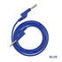 Qingdinu 5PCS 4MM 1M(Blue) Double Ended Stackable Banana Plug Male Jack High Voltage Silicone Wire Multimeter Test