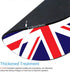 Gaming Mouse Pad Custom, USA American Flag and Union Jack British Flag Design Non-Slip Rubber Mousepad