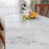 Decotalk White Marble Contact Paper for Countertops, Peel and Stick Marble Wallpaper, Waterproof, 12"x120"