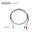 MECCANIXITY 2pcs Thermocouple Temperature Sensor M6 Screw Temperature Probes J Type 3.3ft 0 to 750°C(32 to 1382°F)