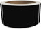 Royal Green Rectangular Label Stickers | 4x2 inch Black Label Roll - 250 Pack