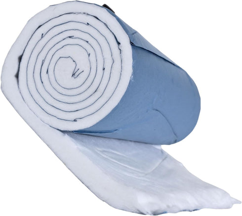 1 lb (Pack 3) 100% 12" 56", Vakly Cotton Roll of Cotton Non-Sterile Soft Highly Absorbent Roll x Easy Tear for Wound
