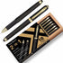 Gel Ink Rollerball Stylus Pen - 18 Pack, 0.38mm Extra Fine Point, 2 in 1 Capacitive Stylus Pen, Black Ink