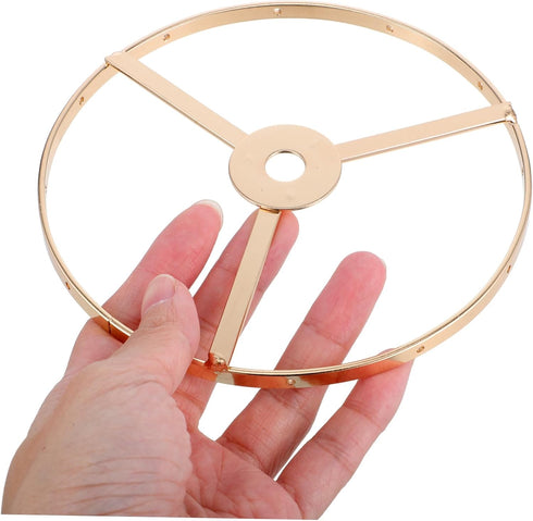 EPIGEIST Wire Lampshade Frame Diameter Metal Drum for Lighting Table and Floor Lamp Accessories Easy to Assemble Strong