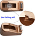 Small Desk Tape Dispenser, Heavy Duty Cute Desktop with Weighted Non-Skid Base for 1 Inch Core Tape, Luxury Gold