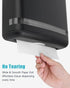 200 Commercial,Black(Folded 9.0" 3.5" AIKE Sheets Multifold Wall Mount Paper Towel Dispenser,with Lock for Home
