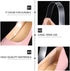 6pcs FOMIYES Acrylic Elastic Sandals Support Rack Shoe Display Stand Holder for Womens High Heels, Adjustable Shoe