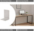 Syyavrrta Metal Bookends for Desk - Stylish Desk Organizers for Home Office and Study Room