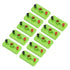 PATIKIL Mini Bulb Socket - 10 Pcs Bulb Holder Lamp Base for Physics Laboratory Electrical Experiments