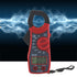 Digital Clamp Meter, DC Amp Meter, Voltage Meter, Multitester for Measuring Resistance, Red DC Amp Meter