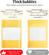 Packbabol Kraft Bubble Mailers 3.5x5 Inch, 50 Pack Self-Sealing Paper Envelopes for Strong Adhesion Shipping