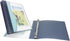 Avery 17676 Flexible Presentation Round Ring Binder, 1/2-Inch Cap, 11 x 8-1/2, Gray by AVERY