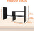 ShellKingdom Desk Shelf Organizer, Desktop Shelves, Adjustable Desktop Corner Shelf, Bookshelf Storage Rack and Cubicle