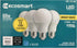 LED TECHNOLOGY EcoSmart 60-Watt Equivalent A19 Dimmable Energy Star LED Light Bulb Bright White (4-Pack) by LED TECHNOLOGY