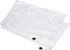 MECCANIXITY A4 Size Mesh Zipper Bags, Plastic Zip File Pouch Document Folders for Home Office Travel, White, 12 Pack
