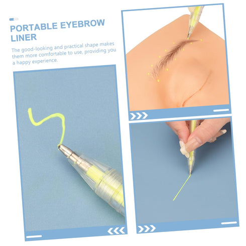 Eyebrow Tattoo Mapping Pen - Cosmetic Liner for Precision Positioning