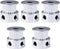 GT2 20 Teeth 5mm Bore Timing Pulley Aluminum Synchronous Wheel, Compatible with RepRap 3D Printer Prusa i3, 5pcs