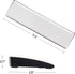 LTC Keyboard Wrist Rest - Cushion Support Pads for 61-Key Keyboard - PU Leather & Anti-Slip Base - White (60% Compact)