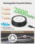 3 Pack 2600mAh Wireless Rechargeable Over Picture Lights for Wall, Battery Art Light for Paintings Cordless Light Above