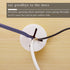 6 PCS Flexible Silicone Cable Cord Grommet, 1 Inch White Grommets for Desk, Table, Cable Management, Wire Organizer