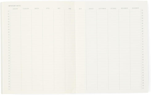 DesignWorks Ink Standard Issue Rosewood and Blush Planner Notebook No. 3, Journal with Lined Pages, Elastic Closure,