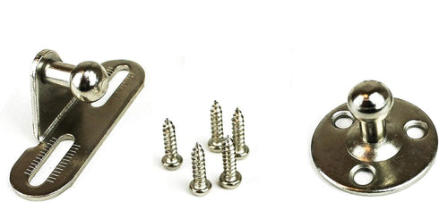 Berta 10 inch 100N/22LB Hydraulic Soft Open Gas Springs, Cabinet Lift Support with Brackets