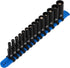 CASOMAN 14PCS 1/4"Drive Magnetic Impact Socket Set, Deep, 6-Point, Metric, 4mm to