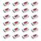 The Lord of the Tools 100PCS Micro Switch Tactile Push Button Switch for Car Boat Light Treadmill TV Instrument