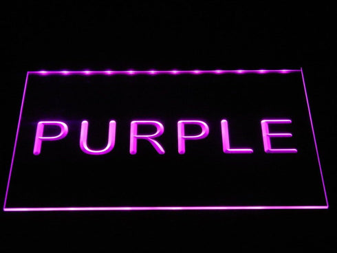 ADVPRO Seafood House Fresh Crabs Display LED Neon Sign Purple 12 x