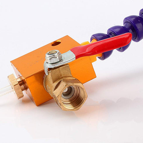 CNC Cooling System Mist Coolant Lubrication Spray System for 8mm Air Pipe CNC Lathe Milling Drill Machine