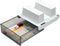 Upgrade Under Desk Drawer for Table with Lip, Hidden Under Table Desk Storage Organizer, Office Attachable Plastic Desk