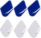 Desk Letter Opener Envelope Slitter - Concealed Blade Cutter Letter Knife Mail Opener Package Opening Tool, White and