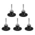 HARFINGTON 5Pcs 2" Disc Pad Holder Quick Change Discs 1/4" Shank Holder