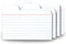 Find It Tabbed Index Cards - 3 x 5 Inches, White, 48-Pack (FT07215)