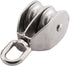 M50 Double Pulley Block, Stainless Steel Heavy Duty Hardware, Double Wheel Swivel Rigging Lifting Wheel