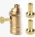 SG Store 6pcs 2.8mm Gold(19x12mm) Metal On/Off Replacement Light Lamp Fan Knobs Lamp Switch Suitable for Most Floor
