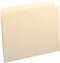 Smead File Folder, Manila, Reinforced Straight-Cut Tab, Letter Size, 100 per Box (10310)